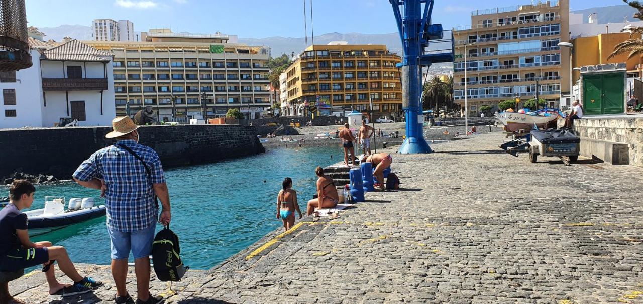 Puerto San Telmo Beach Пуэрто-де-ла-Крус Экстерьер фото